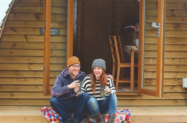 Chill time at Crowtree Wigwams
